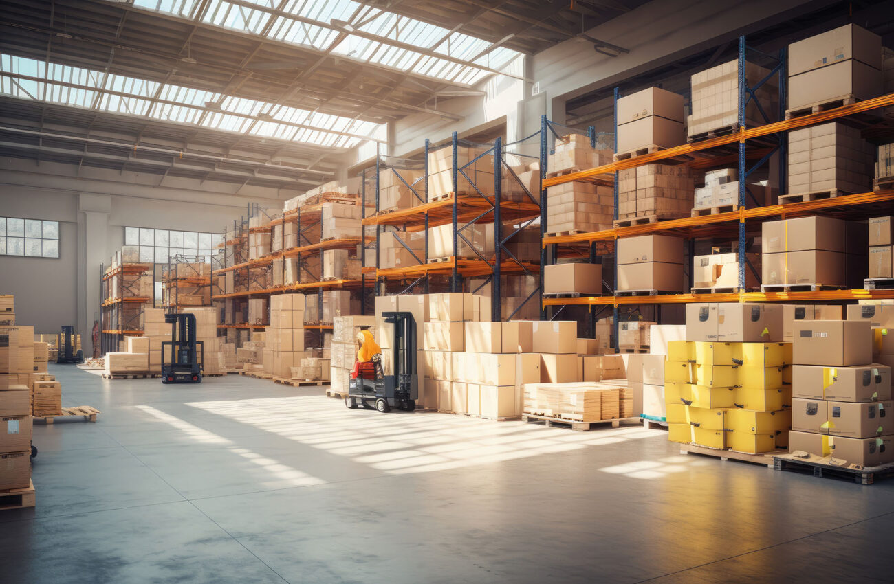 Inventory of stock in warehouse